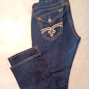 Rock Revival Heather Easy Straight  Sz 31